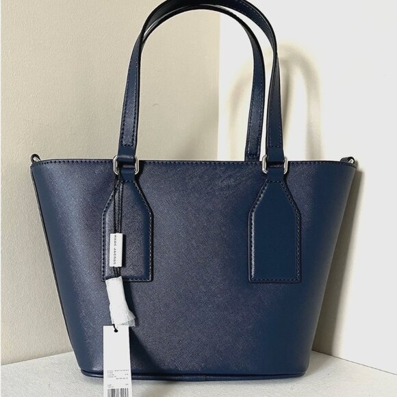 New Marc Jacobs Crossgrain Tote Azure Blue - Picture 4 of 7